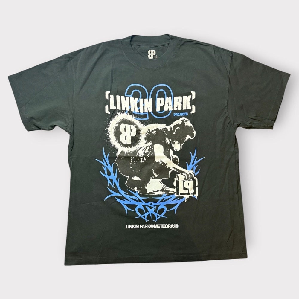 Linkin Park Meteora 20 Anniversary Projects T-Shirt Black Large Band Tee LG